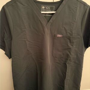 FIGS Catarina one pocket scrub top bonsi green size large